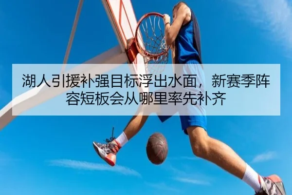 湖人引援补强目标浮出水面，新赛季阵容短板会从哪里率先补齐 - c7yule